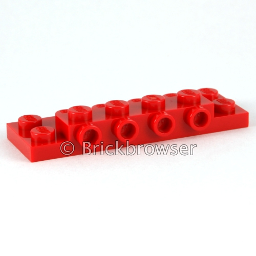 Lego orange plate with 4 studs on side ref 87609/set 60036 60035 4434 75902... 