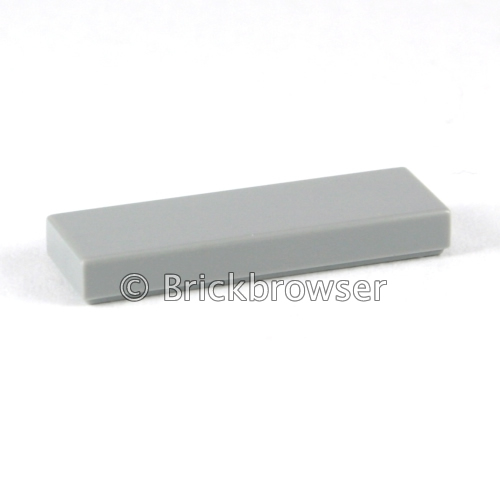 LEGO Part 10 X 4558169 1x3 Flat Tile 63864 Light Grey for sale online ...